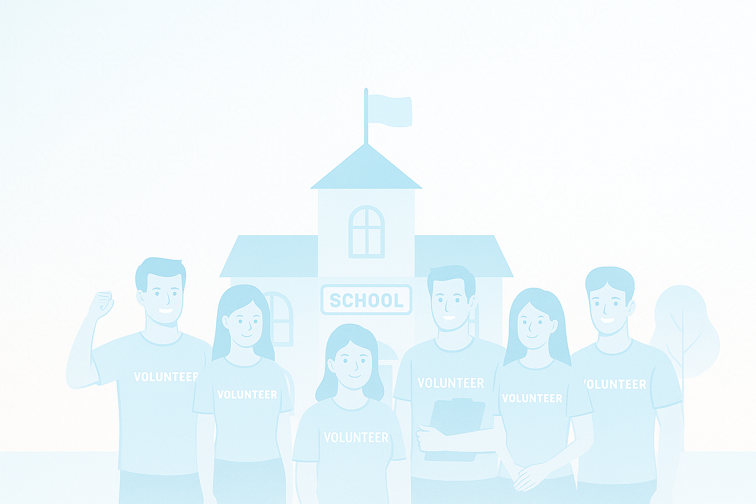 Volunteers-team-background