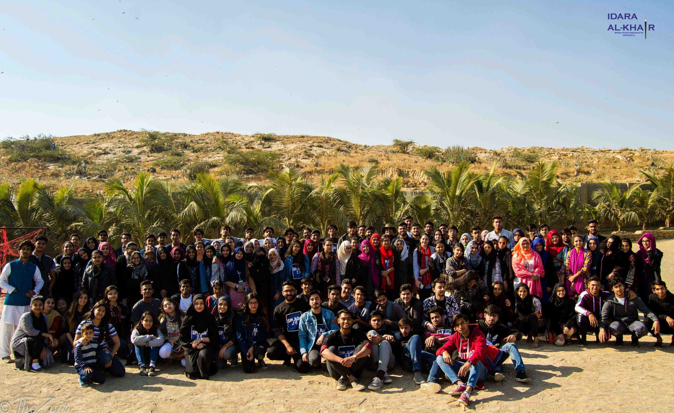 Idara Al-Khair Volunteers Group Photo